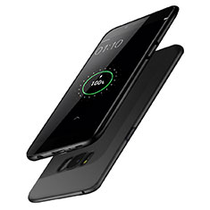 Coque Plastique Rigide Mat P02 pour Samsung Galaxy S8 Plus Noir
