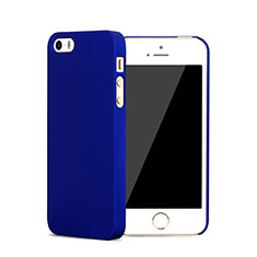 Coque Plastique Rigide Mat pour Apple iPhone 5S Bleu