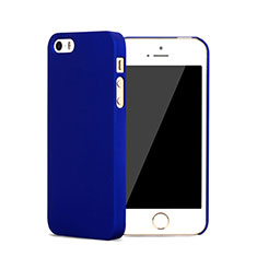 Coque Plastique Rigide Mat pour Apple iPhone SE Bleu