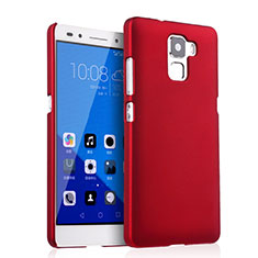 Coque Plastique Rigide Mat pour Huawei Honor 7 Rouge