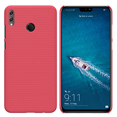 Coque Plastique Rigide Mat pour Huawei Honor 8X Rouge