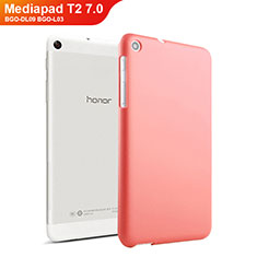 Coque Plastique Rigide Mat pour Huawei Mediapad T2 7.0 BGO-DL09 BGO-L03 Rouge