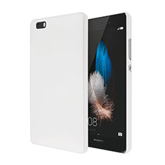 Coque Plastique Rigide Mat pour Huawei P8 Lite Blanc