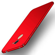Coque Plastique Rigide Mat pour Huawei Y7 Prime Rouge