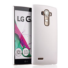 Coque Plastique Rigide Mat pour LG G4 Blanc