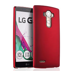 Coque Plastique Rigide Mat pour LG G4 Rouge