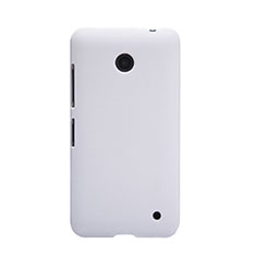 Coque Plastique Rigide Mat pour Nokia Lumia 630 Blanc