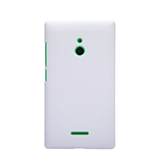 Coque Plastique Rigide Mat pour Nokia XL Blanc