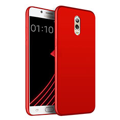 Coque Plastique Rigide Mat pour Samsung Galaxy J7 Plus Rouge