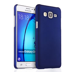 Coque Plastique Rigide Mat pour Samsung Galaxy On5 G550FY Bleu