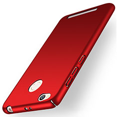 Coque Plastique Rigide Mat pour Xiaomi Redmi 3 Pro Rouge