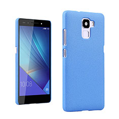 Coque Plastique Rigide Sables Mouvants pour Huawei Honor 7 Dual SIM Bleu