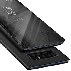 Coque Plastique Rigide Sables Mouvants pour Samsung Galaxy Note 8 Duos N950F Noir
