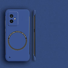 Coque Plastique Rigide Sans Cadre Etui Housse Mat avec Mag-Safe Magnetic Magnetique pour Huawei Honor 100 5G Bleu