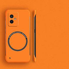 Coque Plastique Rigide Sans Cadre Etui Housse Mat avec Mag-Safe Magnetic Magnetique pour Huawei Honor 100 5G Orange