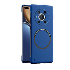 Coque Plastique Rigide Sans Cadre Etui Housse Mat avec Mag-Safe Magnetic Magnetique pour Huawei Honor Magic3 5G Bleu