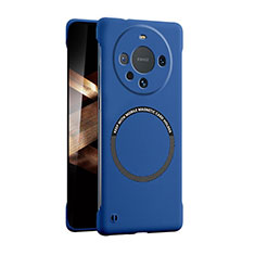 Coque Plastique Rigide Sans Cadre Etui Housse Mat avec Mag-Safe Magnetic Magnetique pour Huawei Mate 60 Bleu