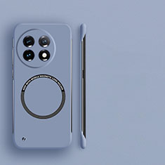 Coque Plastique Rigide Sans Cadre Etui Housse Mat avec Mag-Safe Magnetic Magnetique pour OnePlus 11 5G Gris Lavende