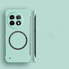 Coque Plastique Rigide Sans Cadre Etui Housse Mat avec Mag-Safe Magnetic Magnetique pour OnePlus 11 5G Pastel Vert