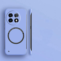 Coque Plastique Rigide Sans Cadre Etui Housse Mat avec Mag-Safe Magnetic Magnetique pour OnePlus 11 5G Violet Clair