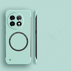 Coque Plastique Rigide Sans Cadre Etui Housse Mat avec Mag-Safe Magnetic Magnetique pour OnePlus 11R 5G Pastel Vert