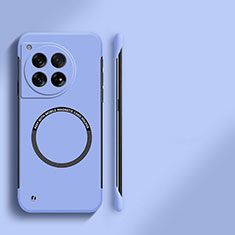Coque Plastique Rigide Sans Cadre Etui Housse Mat avec Mag-Safe Magnetic Magnetique pour OnePlus 12 5G Bleu Ciel