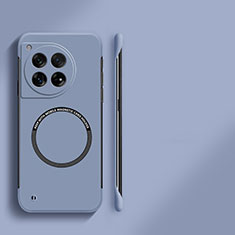 Coque Plastique Rigide Sans Cadre Etui Housse Mat avec Mag-Safe Magnetic Magnetique pour OnePlus 12 5G Gris Lavende