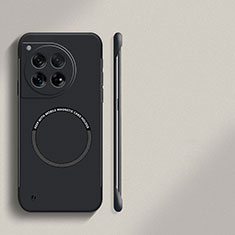 Coque Plastique Rigide Sans Cadre Etui Housse Mat avec Mag-Safe Magnetic Magnetique pour OnePlus 12 5G Noir