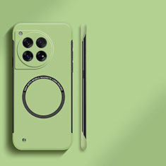 Coque Plastique Rigide Sans Cadre Etui Housse Mat avec Mag-Safe Magnetic Magnetique pour OnePlus 12 5G Pastel Vert