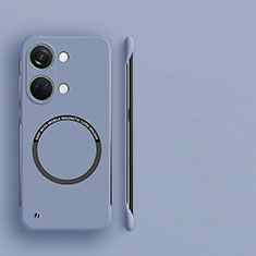 Coque Plastique Rigide Sans Cadre Etui Housse Mat avec Mag-Safe Magnetic Magnetique pour OnePlus Ace 2V 5G Gris Lavende