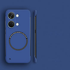 Coque Plastique Rigide Sans Cadre Etui Housse Mat avec Mag-Safe Magnetic Magnetique pour OnePlus Nord 3 5G Bleu