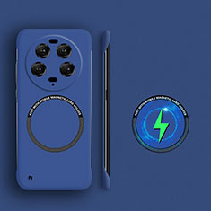 Coque Plastique Rigide Sans Cadre Etui Housse Mat avec Mag-Safe Magnetic Magnetique pour Xiaomi Mi 13 Ultra 5G Bleu