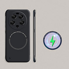 Coque Plastique Rigide Sans Cadre Etui Housse Mat avec Mag-Safe Magnetic Magnetique pour Xiaomi Mi 13 Ultra 5G Noir