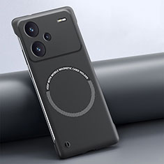 Coque Plastique Rigide Sans Cadre Etui Housse Mat avec Mag-Safe Magnetic Magnetique pour Xiaomi Redmi Note 13 Pro+ Plus 5G Noir