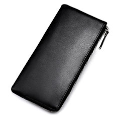 Coque Pochette Cuir Universel H05 pour Xiaomi Redmi Note 11T 5G Noir