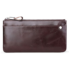 Coque Pochette Cuir Universel H08 pour Orange Rise 31 Marron