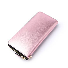 Coque Pochette Cuir Universel H22 pour Samsung Galaxy Xcover 2 S7710 Rose