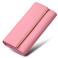 Coque Pochette Cuir Universel K01 pour Samsung Galaxy Xcover 2 S7710 Rose
