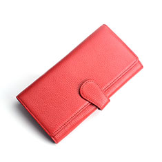Coque Pochette Cuir Universel K02 pour Sony Xperia Ace III Rouge