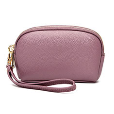 Coque Pochette Cuir Universel K16 Or Rose