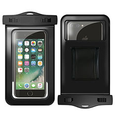 Coque Pochette Etanche Waterproof Universel W02 pour Apple iPhone 14 Plus Noir