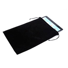 Coque Pochette Velour pour Samsung Galaxy Tab 4 8.0 T330 T331 T335 WiFi Noir