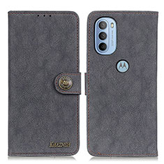 Coque Portefeuille Livre Cuir Etui Clapet A01D pour Motorola Moto G31 Noir
