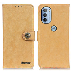Coque Portefeuille Livre Cuir Etui Clapet A01D pour Motorola Moto G31 Or
