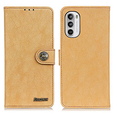 Coque Portefeuille Livre Cuir Etui Clapet A01D pour Motorola MOTO G52 Or