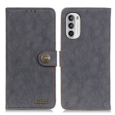 Coque Portefeuille Livre Cuir Etui Clapet A01D pour Motorola Moto G82 5G Noir