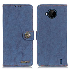 Coque Portefeuille Livre Cuir Etui Clapet A01D pour Nokia C20 Plus Bleu