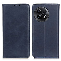 Coque Portefeuille Livre Cuir Etui Clapet A02D pour OnePlus Ace 2 5G Bleu