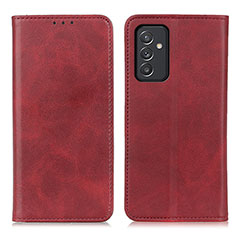Coque Portefeuille Livre Cuir Etui Clapet A02D pour Samsung Galaxy A05s Rouge