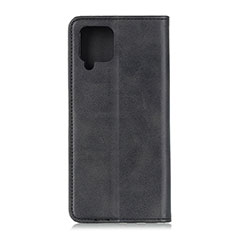 Coque Portefeuille Livre Cuir Etui Clapet A02D pour Samsung Galaxy A42 5G Noir